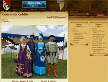 Tablet Screenshot of concordia-cubilis.de